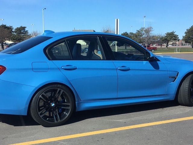 Powder blue BMW M3