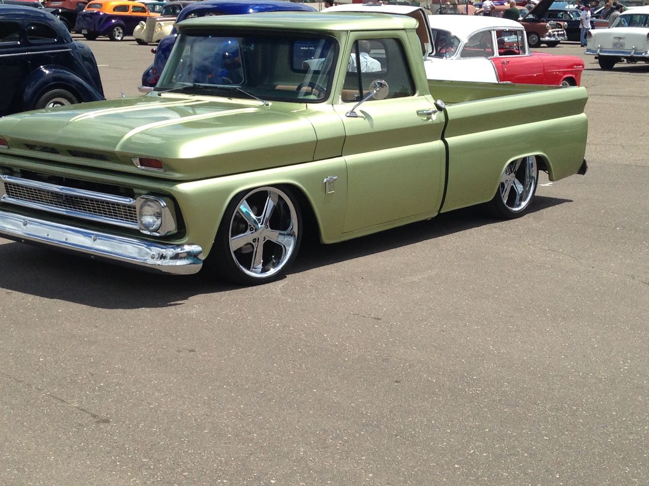 Old Chevy truck