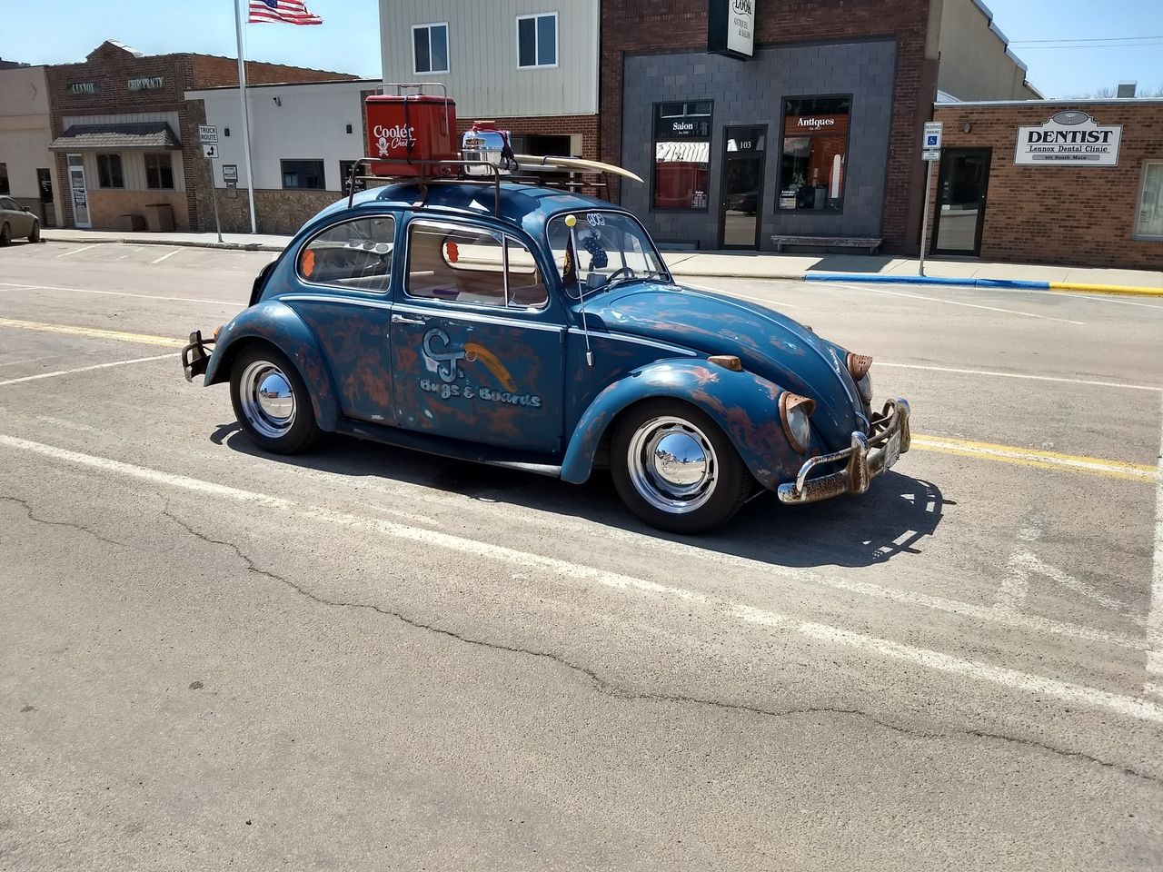 Spotted this sweet VW.