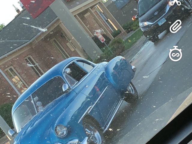 Blue car