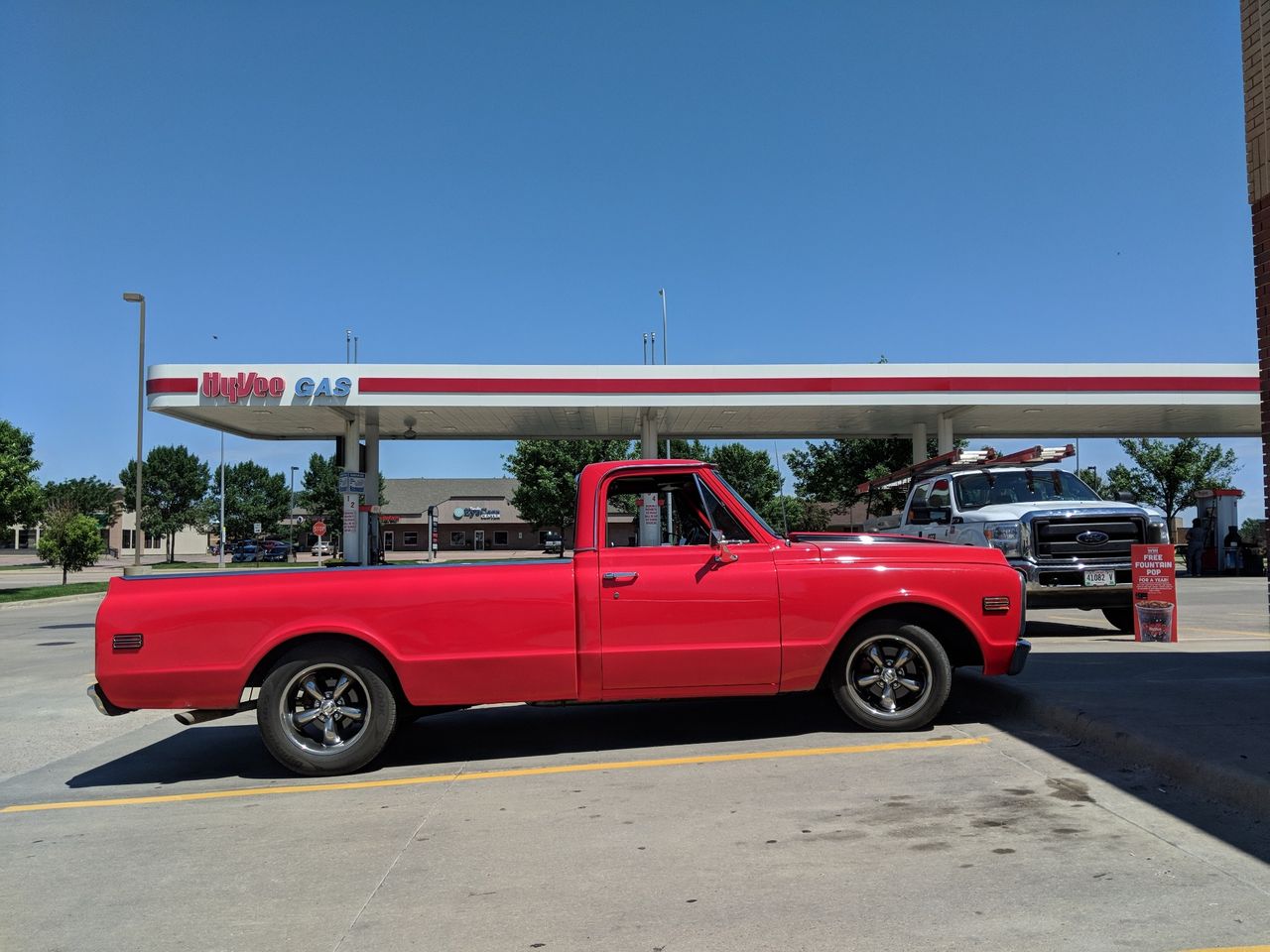 Old Red Truck