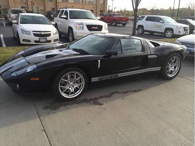 2005 Ford GT Base, Mark II Black Clearcoat (Black), Rear Wheel