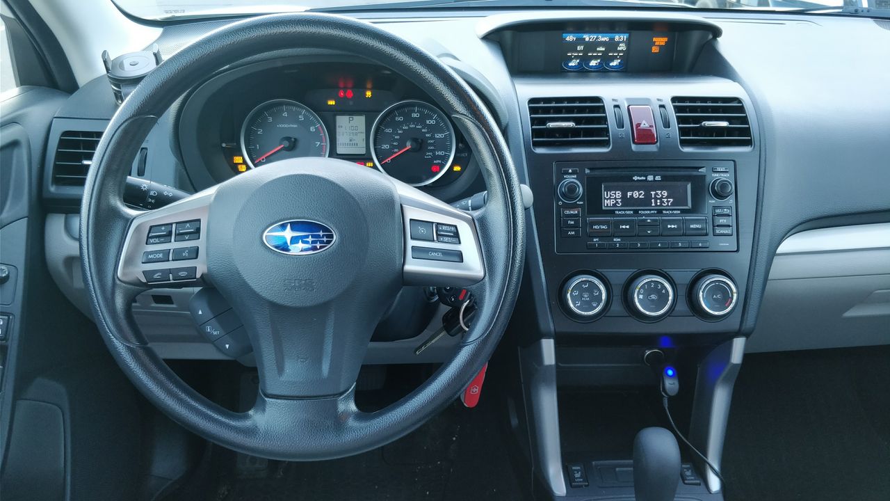 2014 Subaru Forester 2.5i Premium | Castle Rock, CO, Satin White Pearl (White), All Wheel
