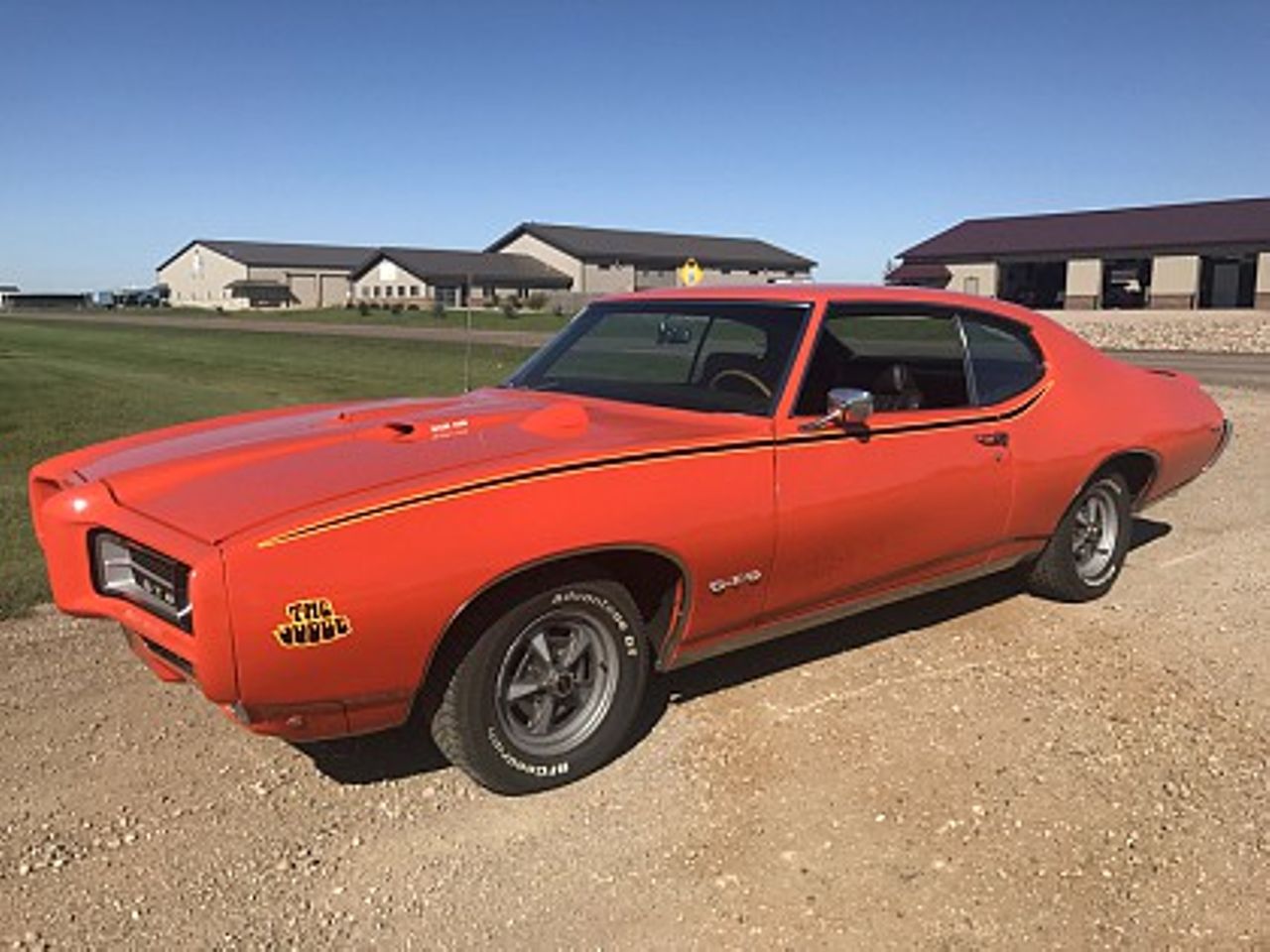 1969 Pontiac GTO Judge | Sioux Falls, SD, Orange, Rear Wheel