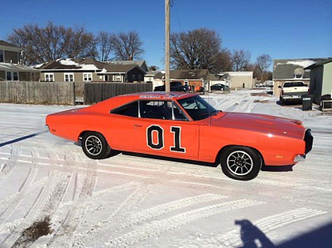 1969 Dodge Charger General Lee | Sioux Falls, SD, Orange, Rear Wheel