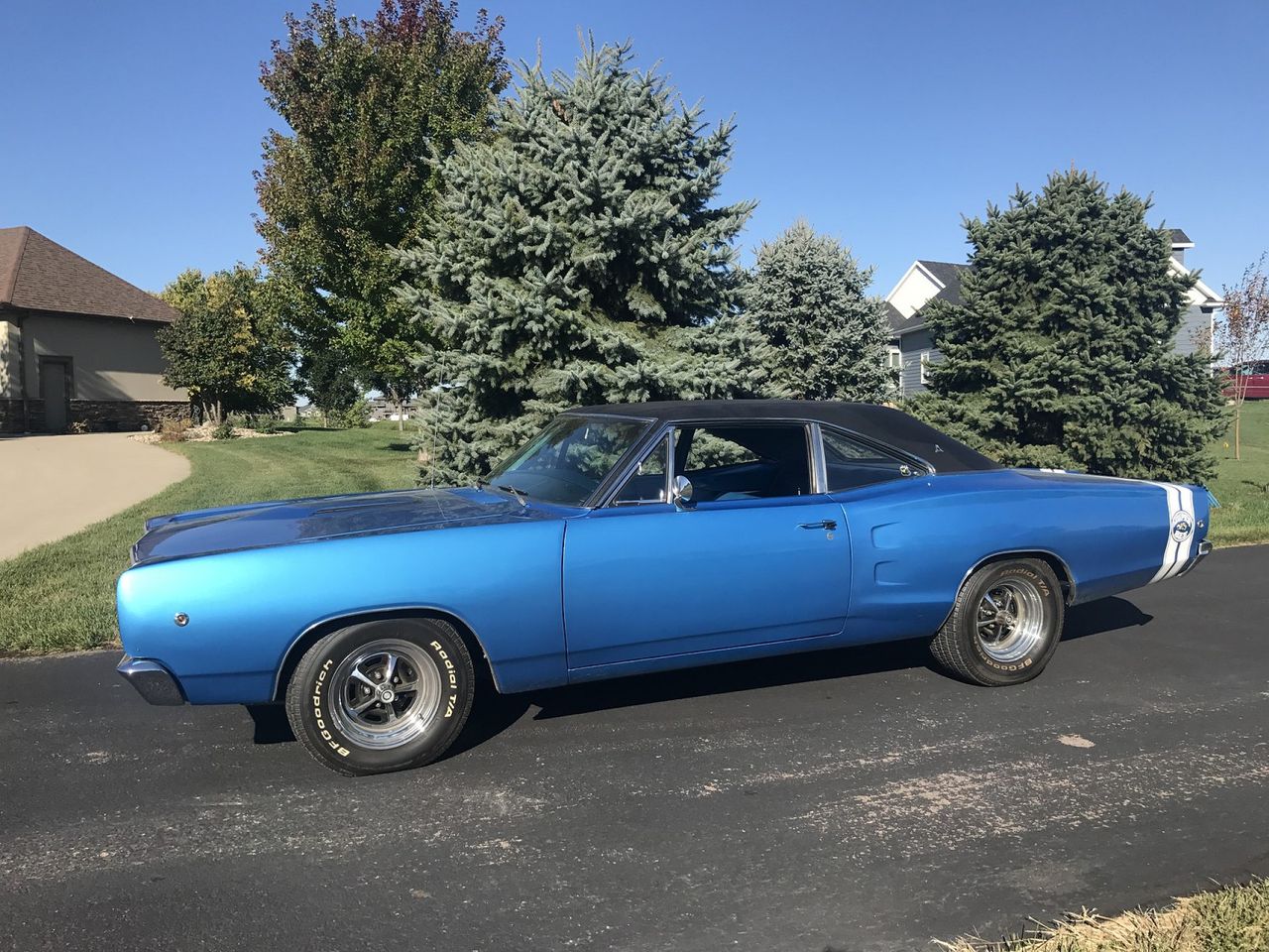 1968 Dodge Super Bee | Sioux Falls, SD, Blue, Rear Wheel