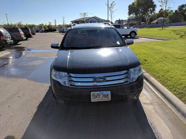 2008 Ford Taurus X Limited, Dark Ink Blue Clearcoat Metallic (Blue), All Wheel