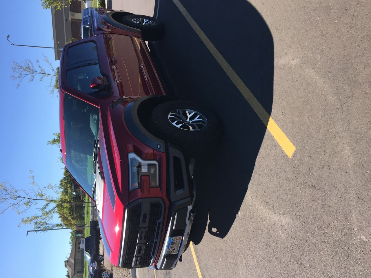 2017 Ford F-150 Raptor | Beresford, SD, Ruby Red Metallic Tinted Clearcoat (Red & Orange), 4x4