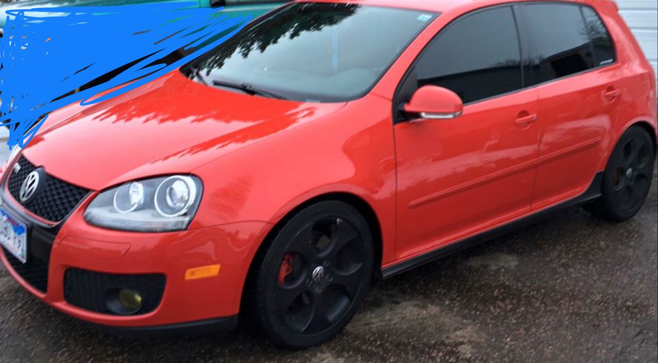 2009 Volkswagen GTI Base | Sioux Falls, SD, Tornado Red (Red & Orange), Front Wheel