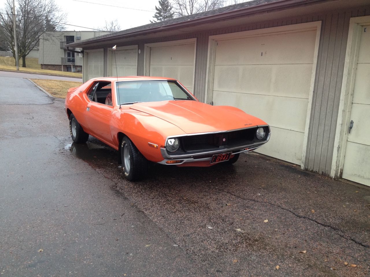 1971 AMC Javelin | Sioux Falls, SD, Orange, Rear Wheel