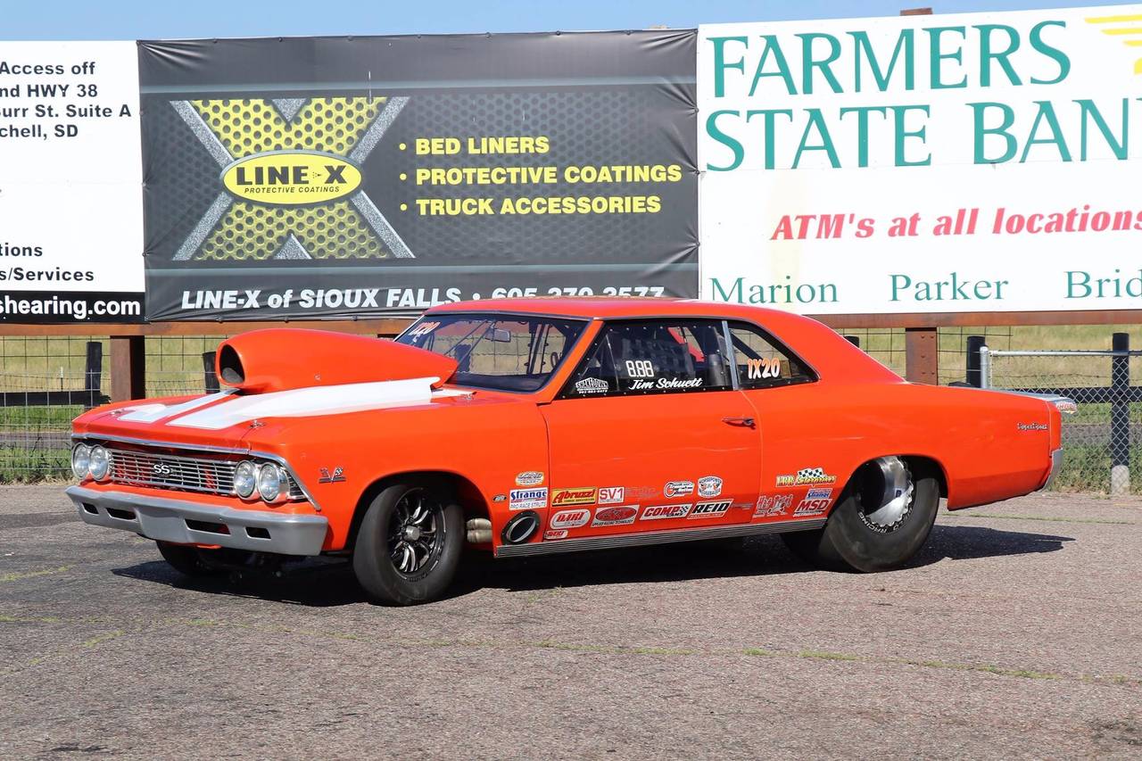 1966 Chevrolet Chevelle | Worthington, MN, Orange, Rear Wheel