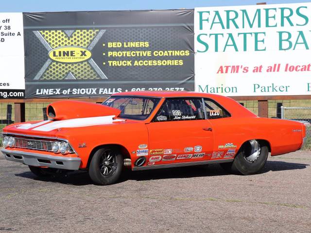 1966 Chevrolet Chevelle, Orange, Rear Wheel