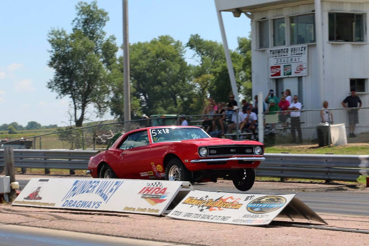 1968 Chevrolet Camaro | Worthington, MN, Red & Orange, Rear Wheel