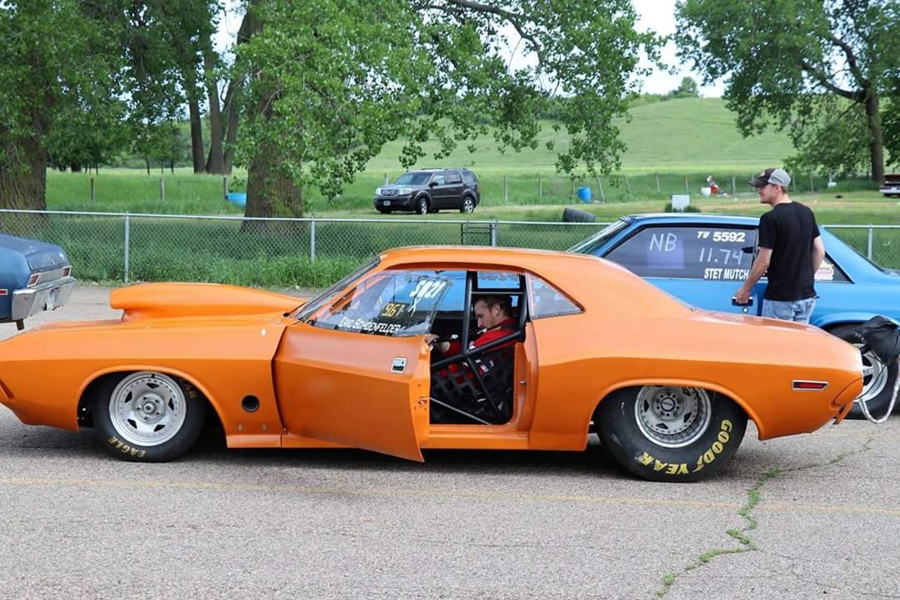 1970 Dodge Challenger 0 | Platte, SD, Orange, Rear Wheel