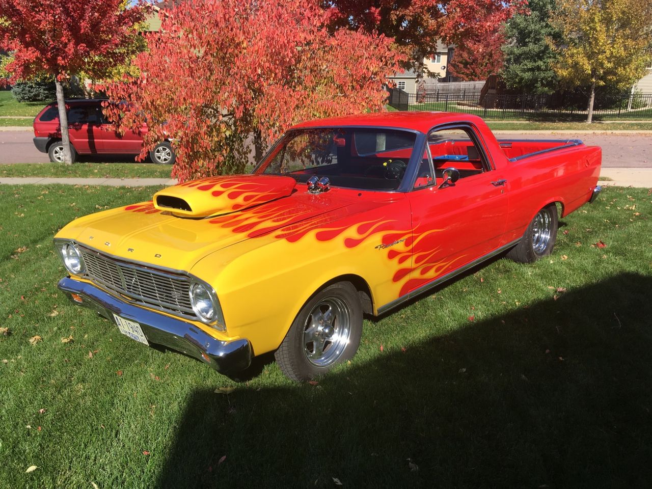 1966 Ford Ranchero | Sioux Falls, SD, Red & Orange