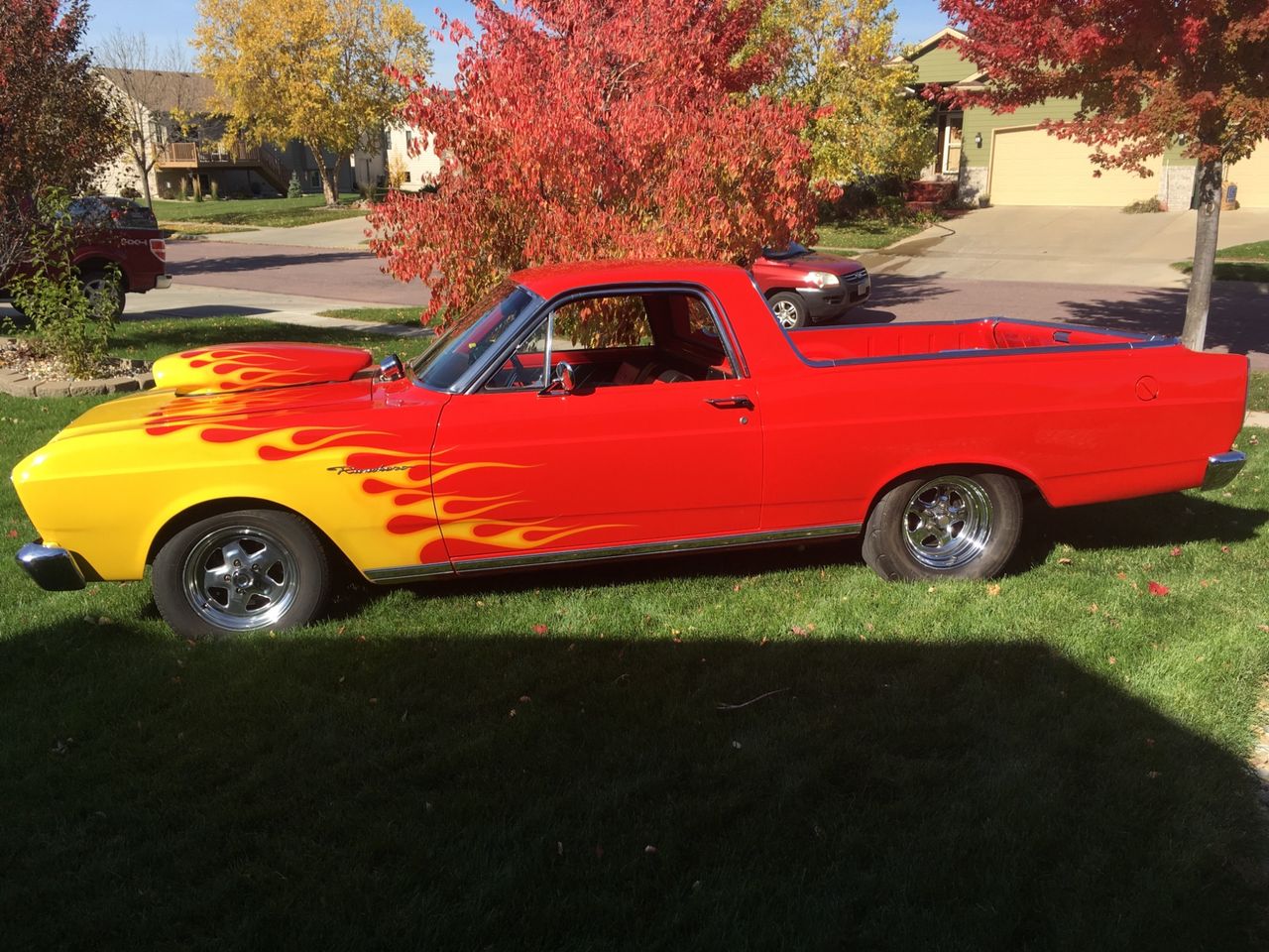 1966 Ford Ranchero | Sioux Falls, SD, Red & Orange