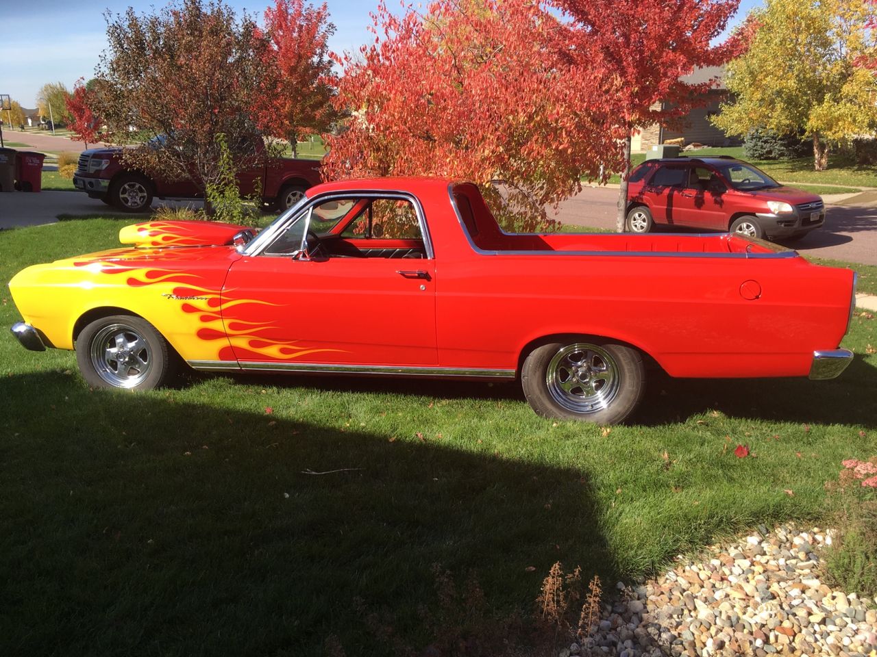 1966 Ford Ranchero | Sioux Falls, SD, Red & Orange