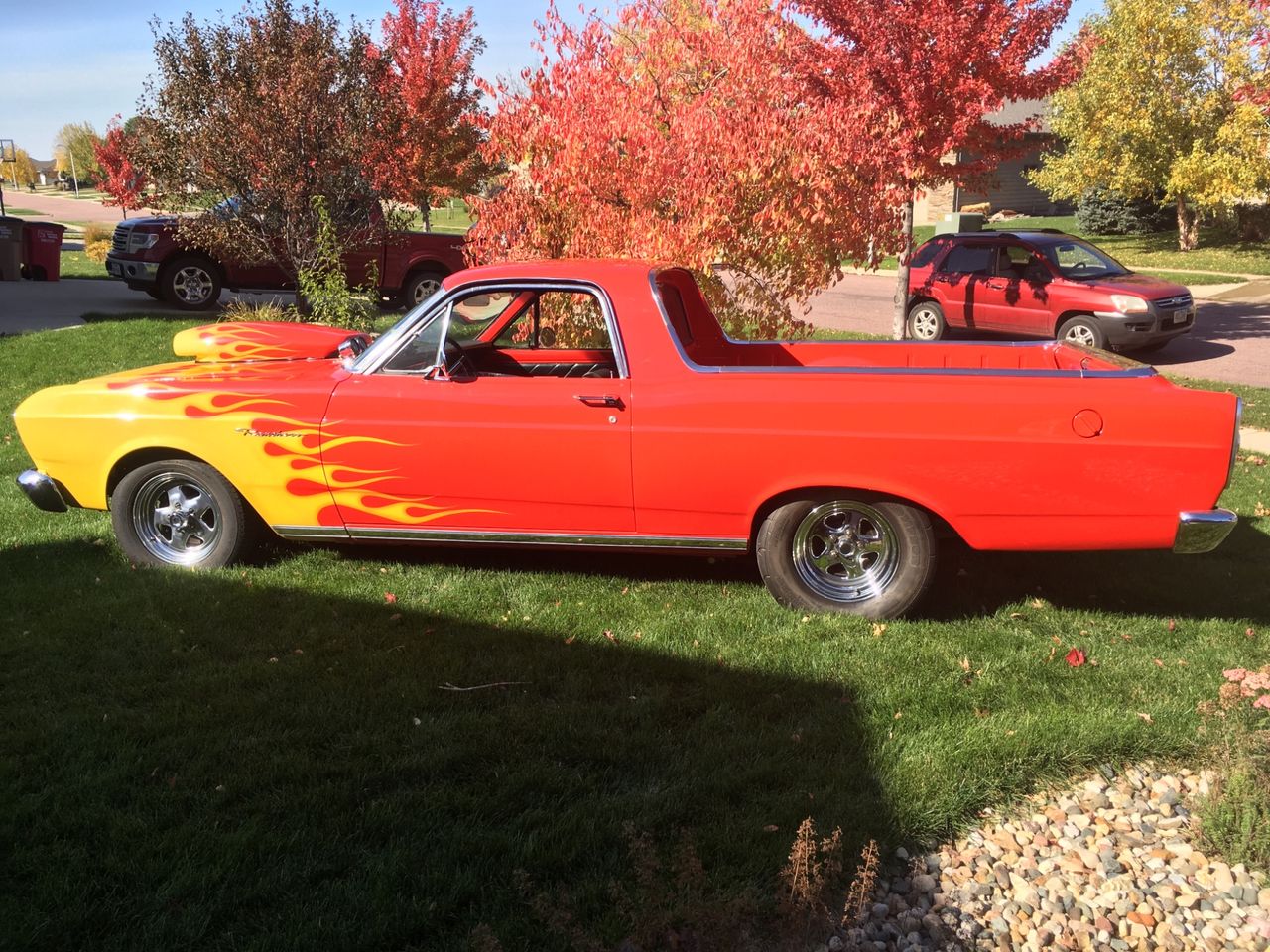 1966 Ford Ranchero | Sioux Falls, SD, Red & Orange