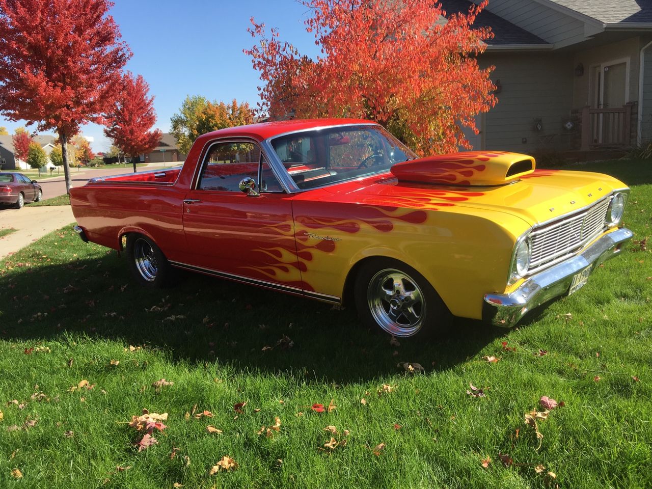 1966 Ford Ranchero | Sioux Falls, SD, Red & Orange