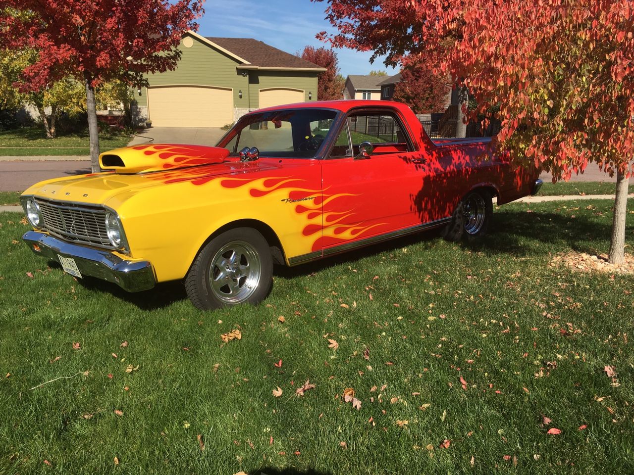 1966 Ford Ranchero | Sioux Falls, SD, Red & Orange