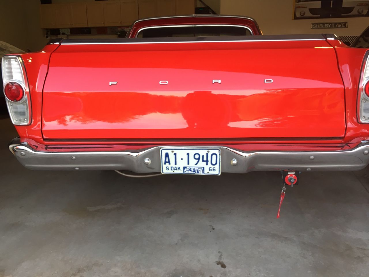 1966 Ford Ranchero | Sioux Falls, SD, Red & Orange