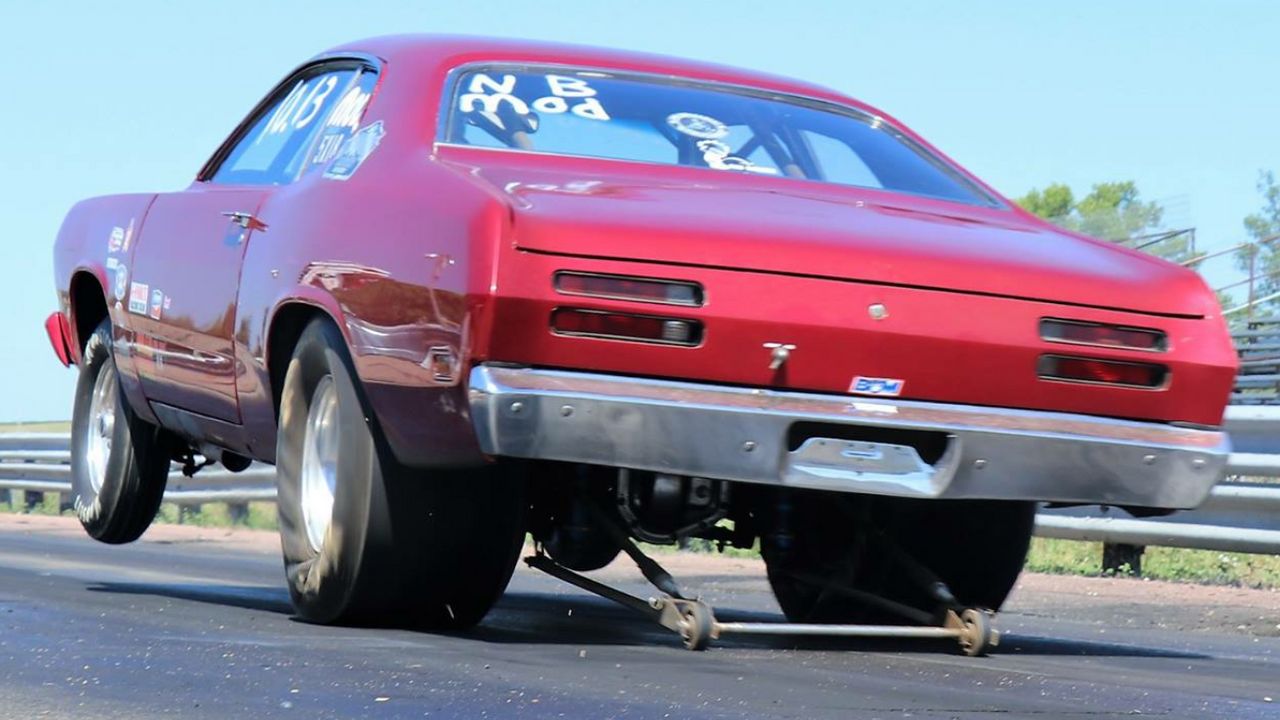 1971 Plymouth Duster | Hartford, SD, Maroon