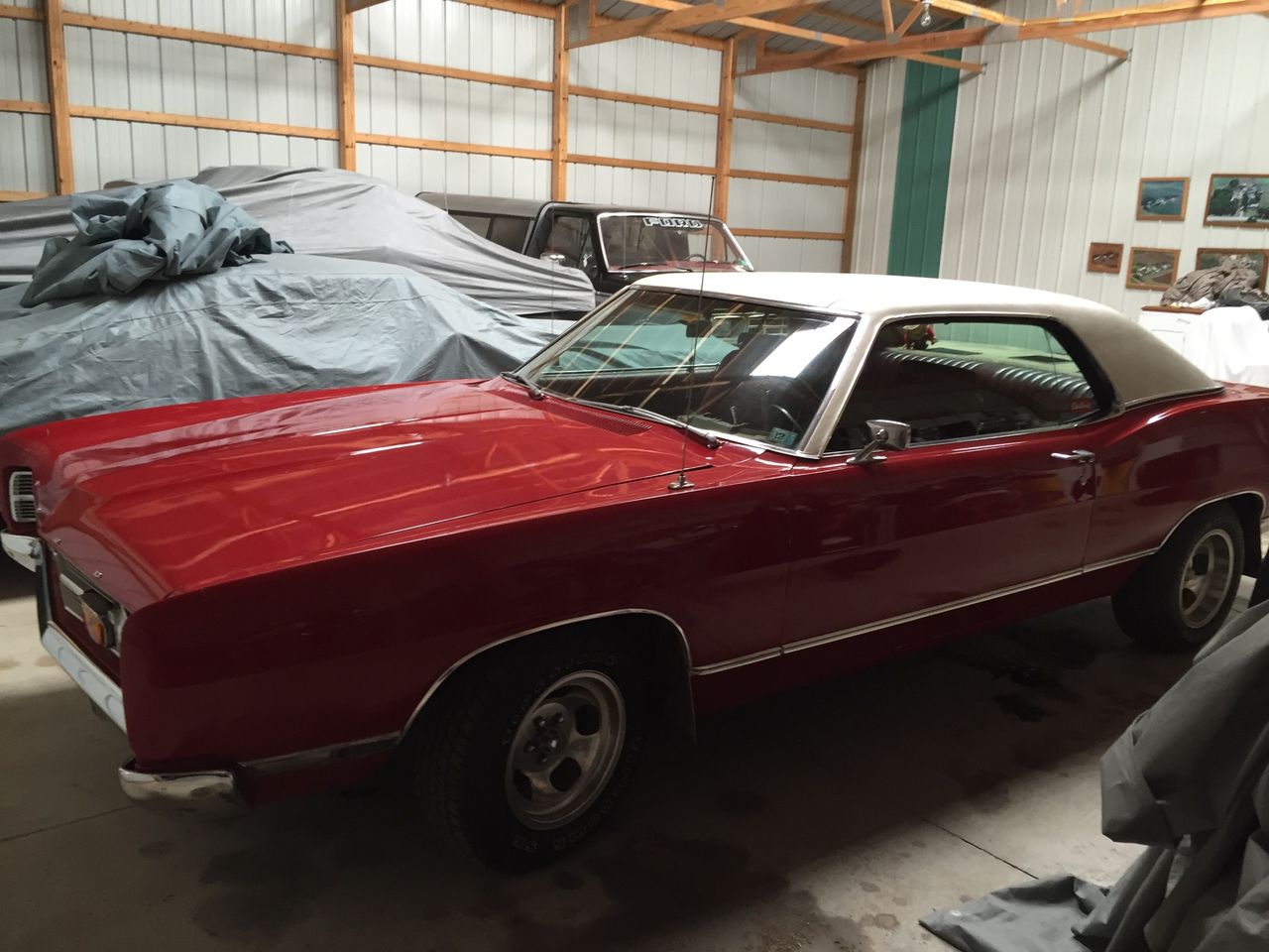 1969 Ford Galaxie | Hartford, SD, Red & Orange, Rear Wheel