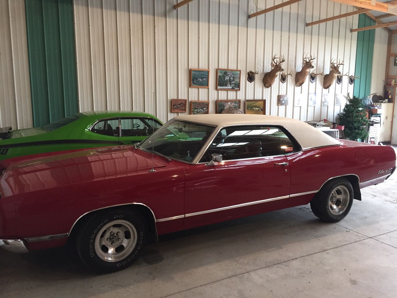 1969 Ford Galaxie | Hartford, SD, Red & Orange, Rear Wheel