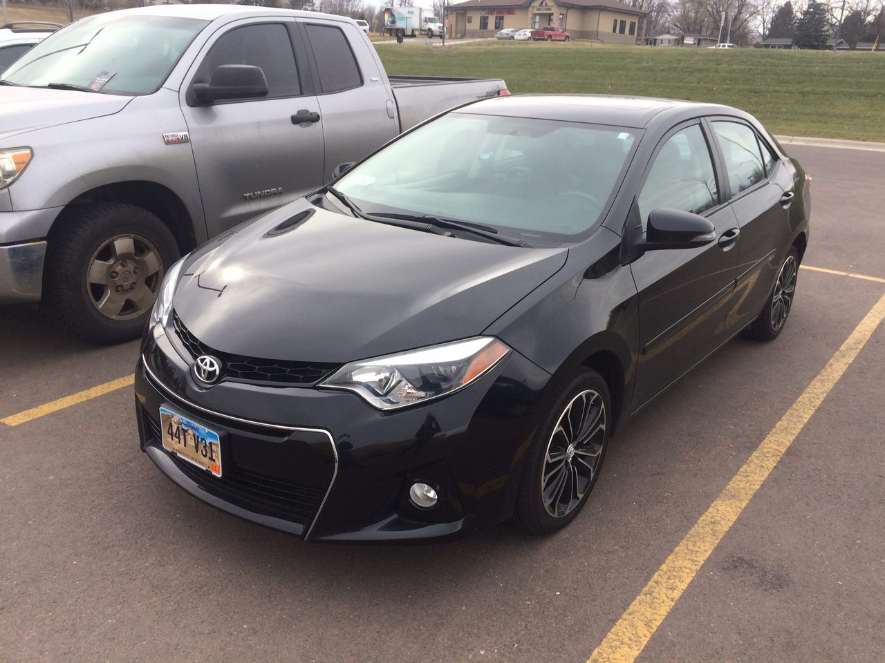 2014 Toyota Corolla S Premium | Sioux Falls, SD, Black Sand Pearl (Black), Front Wheel