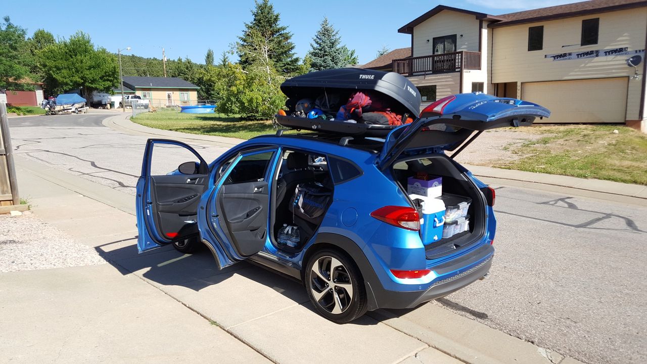 2016 Hyundai Tucson Limited | Tea, SD, Caribbean Blue (Blue), All Wheel