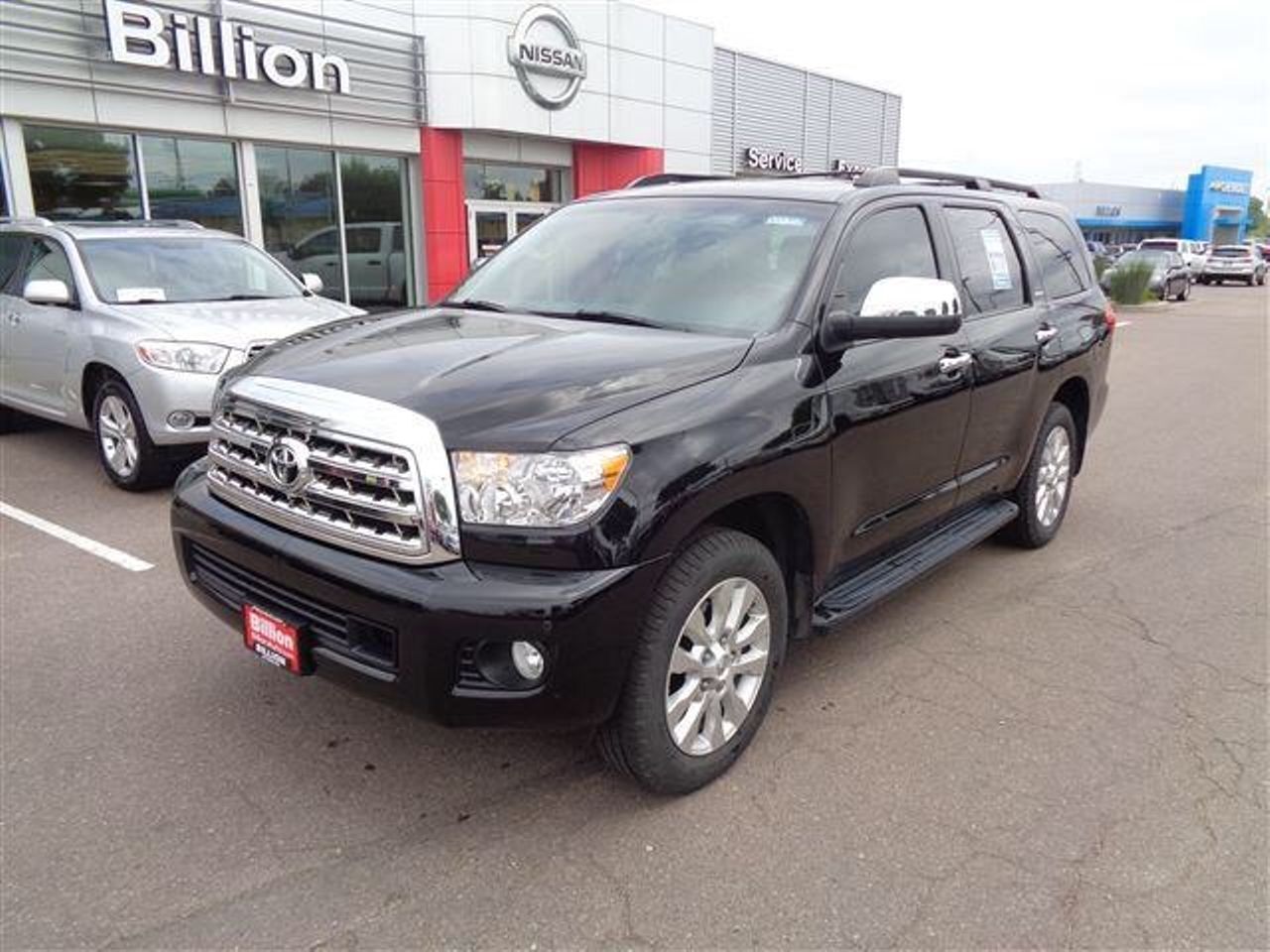 2014 Toyota Sequoia Platinum | Sioux Falls, SD, Black (Black), 4x4