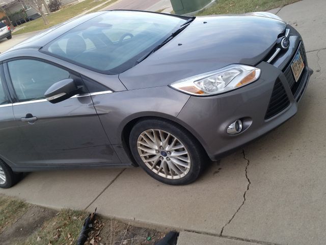 2012 Ford Focus SEL, Sterling Gray Metallic (Gray), Front Wheel