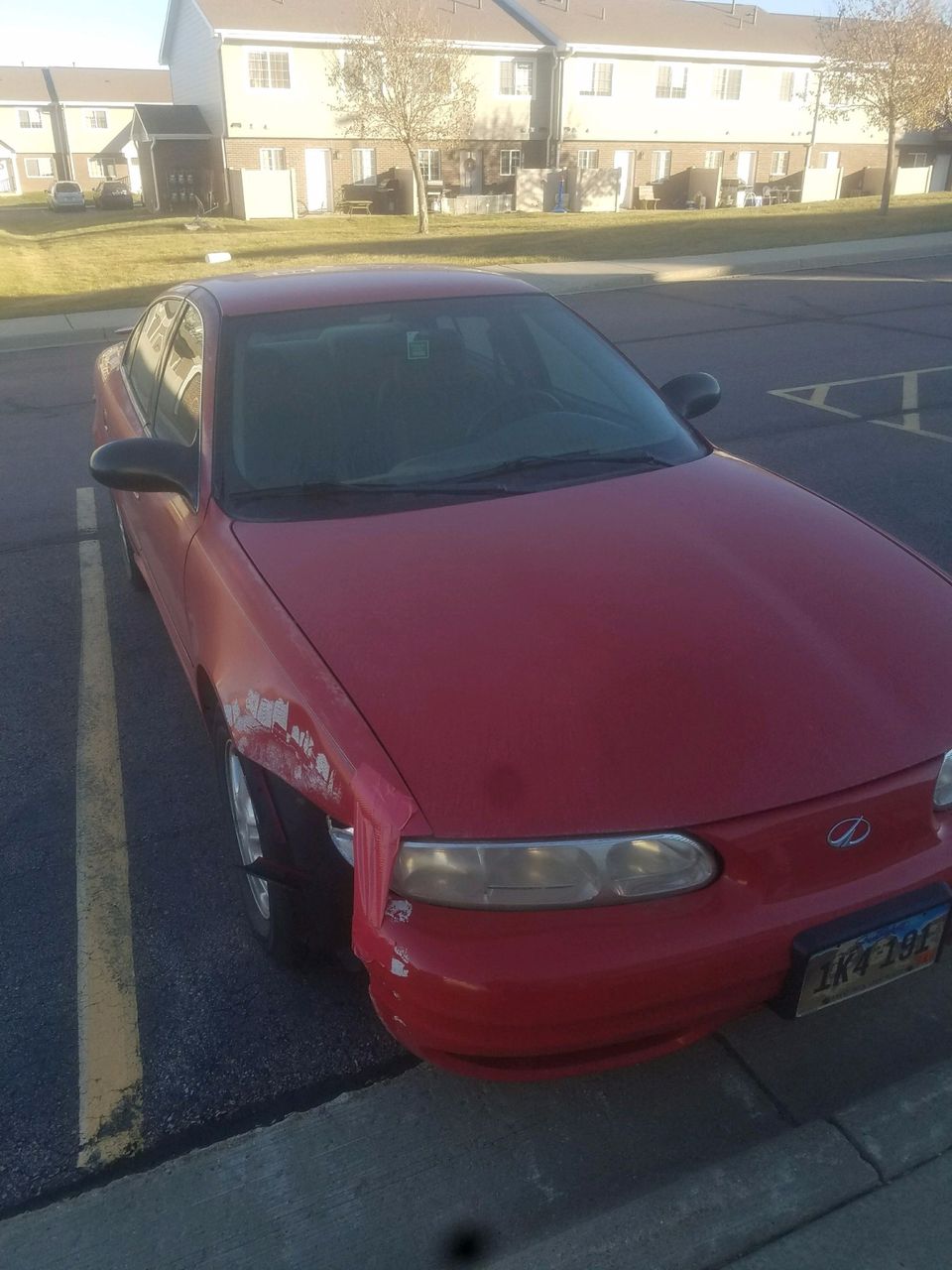 2004 Oldsmobile Alero GL1 | Sioux Falls, SD, Sport Red (Red & Orange), Front Wheel