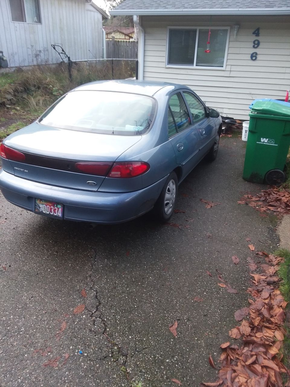 1999 Ford Escort SE | Bremerton, WA, Graphite Blue Clearcoat Metallic (Blue), Front Wheel