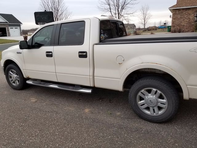 2008 Ford F-150 XLT, Oxford White Clearcoat/Pueblo Gold (White)