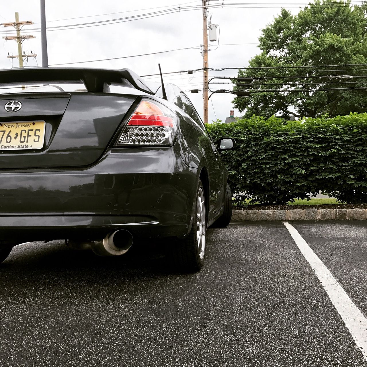 2005 Scion tC Base | Union, NJ, Indigo Ink Pearl (Blue), Front Wheel