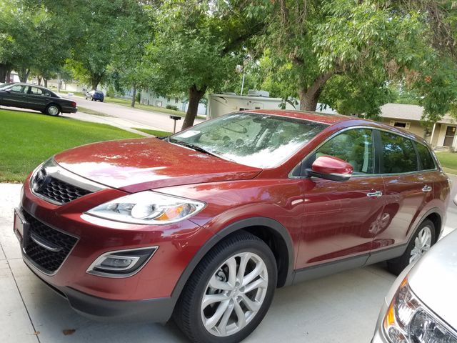 2012 Mazda CX-9 Grand Touring, Copper Red Mica (Red & Orange), All Wheel