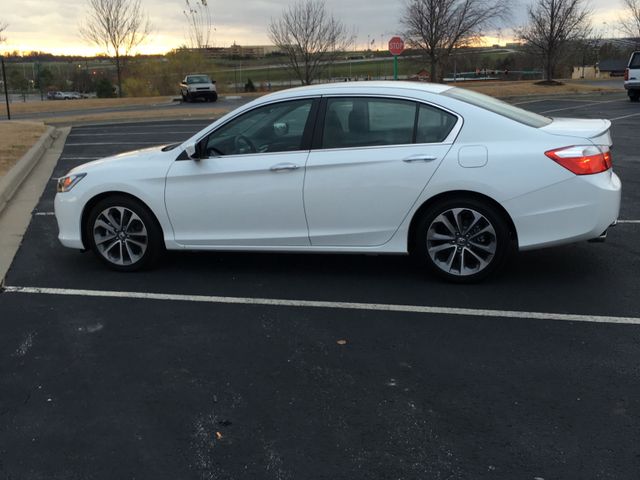 2015 Honda Accord Sport, White Orchid Pearl (White), Front Wheel