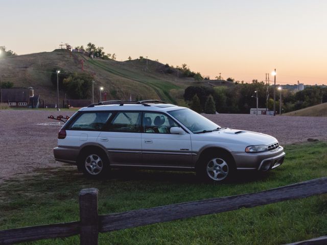 1998 Subaru Outback Legacy Limited, White, All Wheel