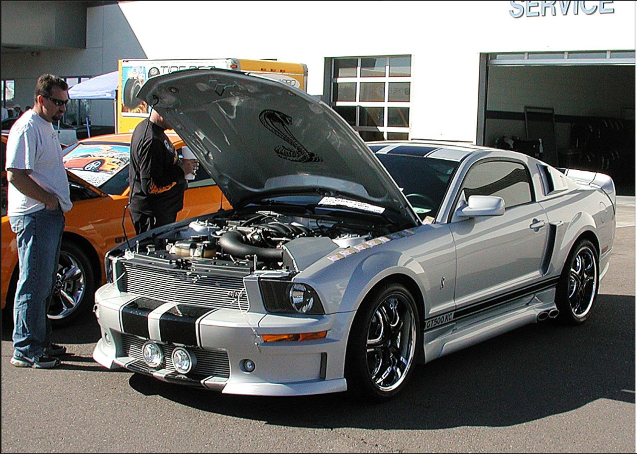 2006 Ford Mustang GT Premium | Phoenix, AZ, Satin Silver Clearcoat Metallic (Silver), Rear Wheel