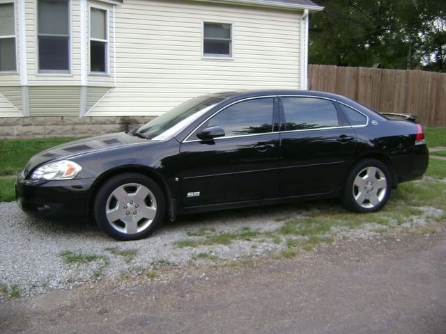 2007 Chevrolet Impala SS, Black (Black), Front Wheel