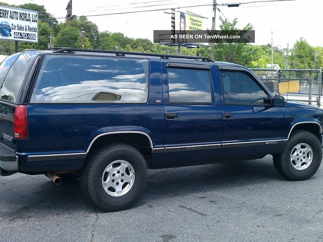 1994 Chevrolet Suburban K1500, Atlantic Blue Metallic (Blue), 4 Wheel