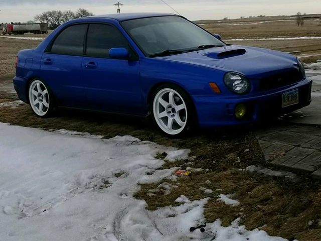 2003 Subaru Impreza WRX, WR Blue Pearl (Blue), All Wheel