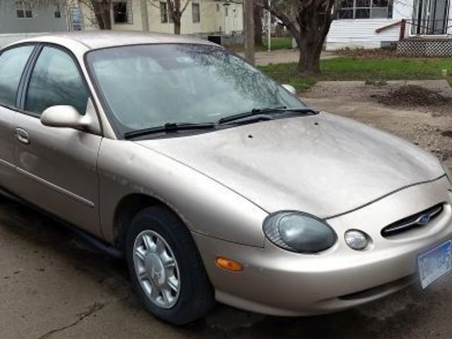 1998 Ford Taurus, Gold, Front Wheel