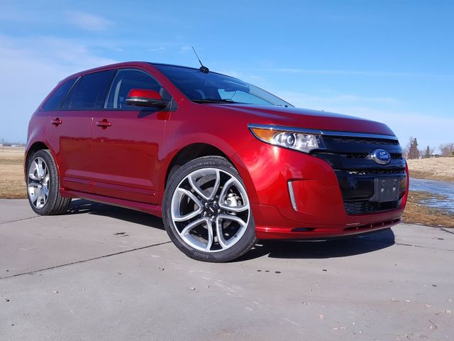 2014 Ford Edge Sport, Ruby Red Metallic Tinted Clearcoat (Red & Orange), All Wheel