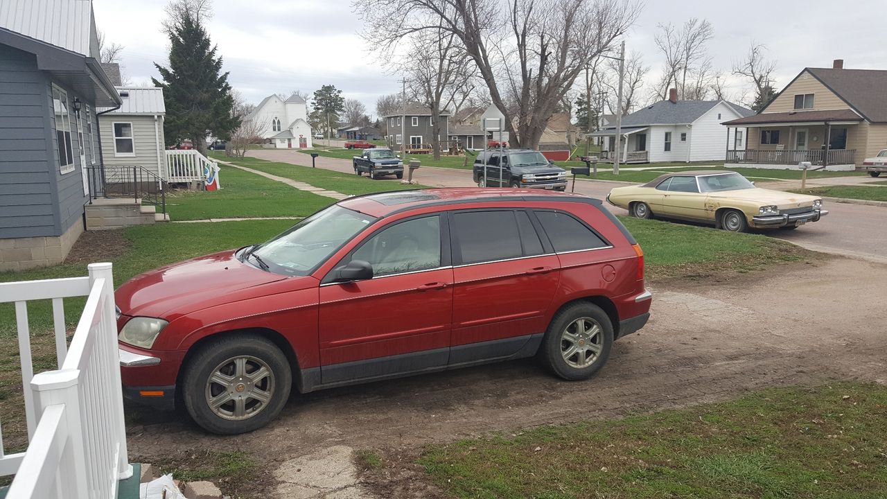 2004 Chrysler Pacifica Base | Garretson, SD, Inferno Red Tinted Pearlcoat (Red & Orange), All Wheel