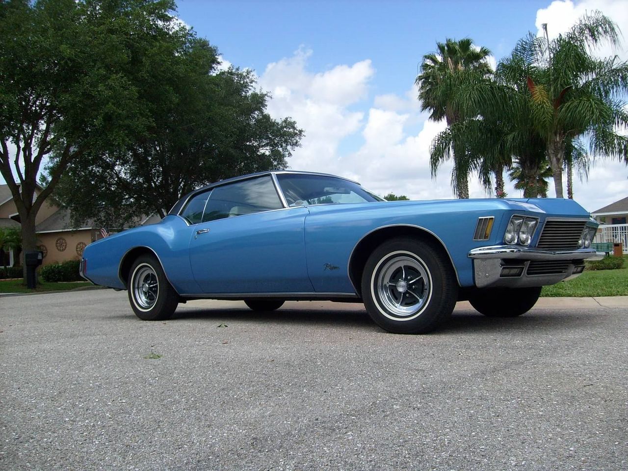 1971 Buick Riviera bucket | Haines City, FL, Light Blue