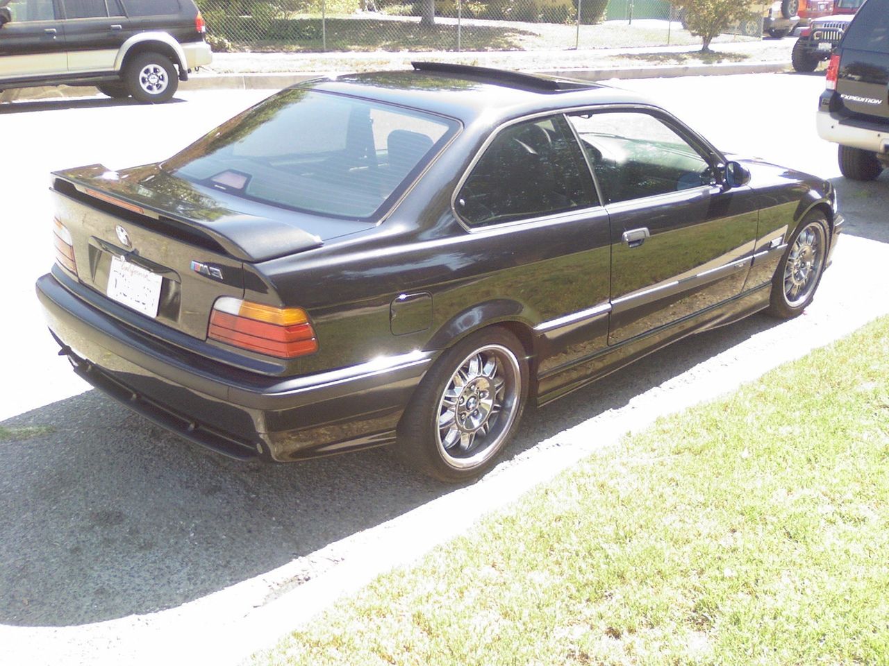 1996 BMW M3 Base | Pacoima, CA, Jet Black (Black), Rear Wheel