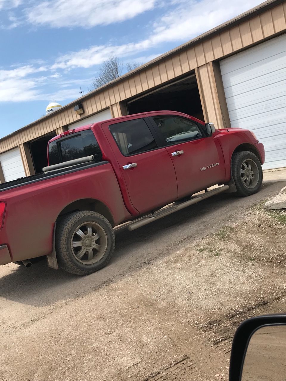 2008 Nissan Titan | Colman, SD, Red Alert (Red & Orange)