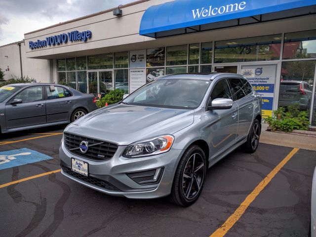 2015 Volvo XC60 T6 R-Design, Electric Silver Metallic (Silver), All Wheel